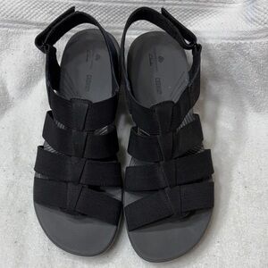 Cloudsteppers by Clarks Black Sandals